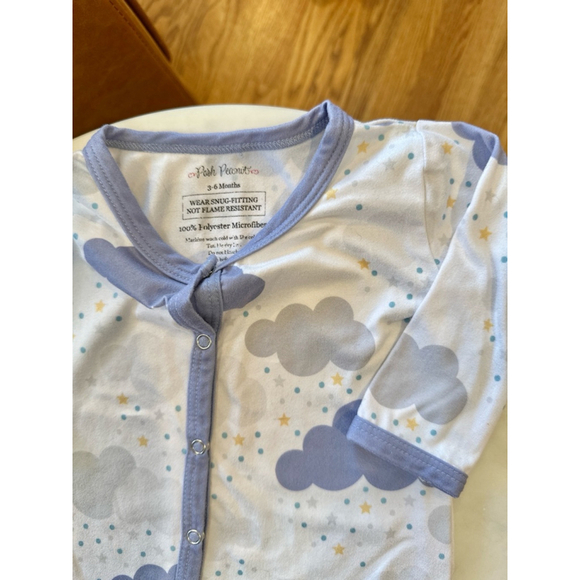3-6m Posh Peanut OG Clouds Romper - Picture 2 of 5